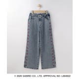 【サンリオキャラクターズ】ハローキティ刺繍デニム | SHOO・LA・RUE | 詳細画像1 