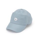 ブルー(091) | リアル犬刺繍シャイニーキャップ | SHOO・LA・RUE