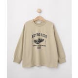 ベージュ(052) | 【100-150cm】プリントアソートベーシックロンT | SHOO・LA・RUE