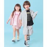 【110-140cm】サッカーストライプフリルスカパン | SHOO・LA・RUE | 詳細画像12 