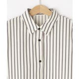 【セットアップ可能/親子リンク】サッカーストライプシャツ | SHOO・LA・RUE | 詳細画像4 