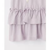 【100-150cm】裾フリルハート刺繍Tシャツ | SHOO・LA・RUE | 詳細画像5 