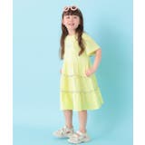 【100-150cm】配色メローティアードワンピース | SHOO・LA・RUE | 詳細画像11