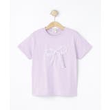 【100-150cm】ギンガムリボンTシャツ | SHOO・LA・RUE | 詳細画像2 