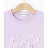 【100-150cm】ギンガムリボンTシャツ | SHOO・LA・RUE | 詳細画像4 