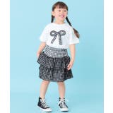 【100-150cm】ギンガムリボンTシャツ | SHOO・LA・RUE | 詳細画像13 