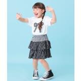 【100-150cm】ギンガムリボンTシャツ | SHOO・LA・RUE | 詳細画像14 