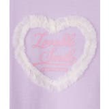 【100-150cm】ハートチュールＴシャツ | SHOO・LA・RUE | 詳細画像7 