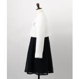 【110-130cm/3点セット/セレモニー/入卒】シアーボーダーワンピース | SHOO・LA・RUE | 詳細画像2 