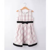 【110-130cm/3点セット/セレモニー/入卒】チェックワンピース | SHOO・LA・RUE | 詳細画像3