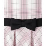 【110-130cm/3点セット/セレモニー/入卒】チェックワンピース | SHOO・LA・RUE | 詳細画像10