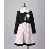 ベビーピンク(271) | 【110-130cm/3点セット/セレモニー/入卒】チェックワンピース | SHOO・LA・RUE