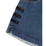 【110-140cm】サイドリボンデニムショートパンツ | SHOO・LA・RUE | 詳細画像5