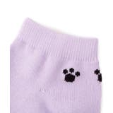 キャットシルエットアンクル丈ソックス | SHOO・LA・RUE | 詳細画像3 