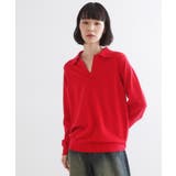 ハイゲージスキッパーコンパクトポロニット | tk.TAKEO KIKUCHI | 詳細画像15 