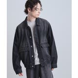 【上下2点セット】デニムブルゾン＋ワイドデニムパンツ | tk.TAKEO KIKUCHI | 詳細画像5 