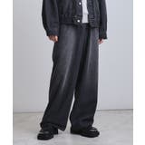 【上下2点セット】デニムブルゾン＋ワイドデニムパンツ | tk.TAKEO KIKUCHI | 詳細画像7 