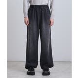 【上下2点セット】デニムブルゾン＋ワイドデニムパンツ | tk.TAKEO KIKUCHI | 詳細画像35 