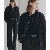 ブラック(019) | 【上下2点セット】デニムブルゾン＋ワイドデニムパンツ | tk.TAKEO KIKUCHI