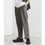 チャコールグレー(014) | 【セットアップ対応】テッククレープルーズテーパードパンツ | tk.TAKEO KIKUCHI