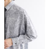 【ネクタイ付】チェックオンペイズリージャカードシャツ | tk.TAKEO KIKUCHI | 詳細画像21 