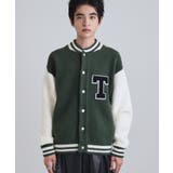 ダブルジャカードニットスタジャン | tk.TAKEO KIKUCHI | 詳細画像10 