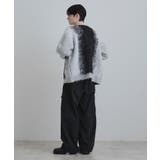 ボールドストライプシャギーニットVカーディガン | tk.TAKEO KIKUCHI | 詳細画像5 