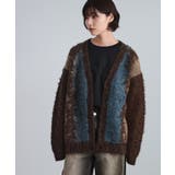 ボールドストライプシャギーニットVカーディガン | tk.TAKEO KIKUCHI | 詳細画像24 