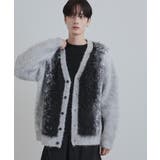 ボールドストライプシャギーニットVカーディガン | tk.TAKEO KIKUCHI | 詳細画像2 