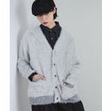 バイカラーフェザーニットカーディガン | tk.TAKEO KIKUCHI | 詳細画像7 