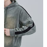 ヴィンテージライクベロアジップパーカー | tk.TAKEO KIKUCHI | 詳細画像22 