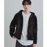 ヴィンテージライクベロアジップパーカー | tk.TAKEO KIKUCHI | 詳細画像10 