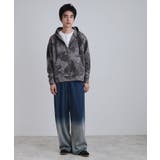 ヴィンテージライクプリント ジップパーカー | tk.TAKEO KIKUCHI | 詳細画像14 