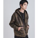 ヴィンテージライクプリント ジップパーカー | tk.TAKEO KIKUCHI | 詳細画像32 