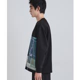 長袖 サイドスタックプリントカットソー | tk.TAKEO KIKUCHI | 詳細画像15 