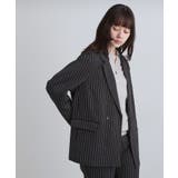 【セットアップ対応】ピンストライプルーズジャケット | tk.TAKEO KIKUCHI | 詳細画像20 