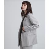 【セットアップ対応】ピンストライプルーズジャケット | tk.TAKEO KIKUCHI | 詳細画像24 