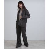 ピンストライプフレアスラックス | tk.TAKEO KIKUCHI | 詳細画像13 