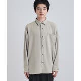 なめらかスエードタッチステッチシャツ | tk.TAKEO KIKUCHI | 詳細画像14 