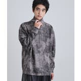 ヴィンテージライクプリント ハーフジッププルオーバー | tk.TAKEO KIKUCHI | 詳細画像15 