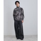 ヴィンテージライクプリント ハーフジッププルオーバー | tk.TAKEO KIKUCHI | 詳細画像17 