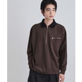 ポロ衿ハーフジップ | tk.TAKEO KIKUCHI | 詳細画像10 