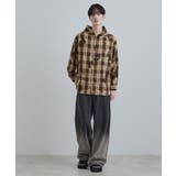 ヴィンテージフードチェックシャツ | tk.TAKEO KIKUCHI | 詳細画像21 