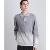 畦編みニットポロシャツブリーチ | tk.TAKEO KIKUCHI | 詳細画像2 