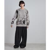 ルーズシルエットアブストラクトシャギーニットプルオーバー | tk.TAKEO KIKUCHI | 詳細画像8 