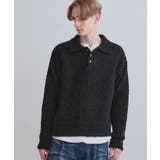 ブラック(019) | ブークレニットポロシャツ | tk.TAKEO KIKUCHI