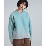 ミスティーシャギーVネックニット | tk.TAKEO KIKUCHI | 詳細画像23 