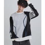 オフホワイト(003) | コンプリケートラインアートプルオーバー | tk.TAKEO KIKUCHI