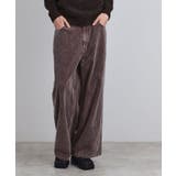 ブラウン(043) | ヴインテージライクコーデユロイパンツ | tk.TAKEO KIKUCHI