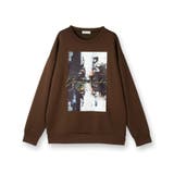 アーバングラフィックブラシ刺繍長袖Tシャツ | tk.TAKEO KIKUCHI | 詳細画像1 